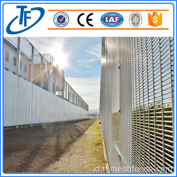 3.0m Tinggi 358 Prison Mesh Security Fencing